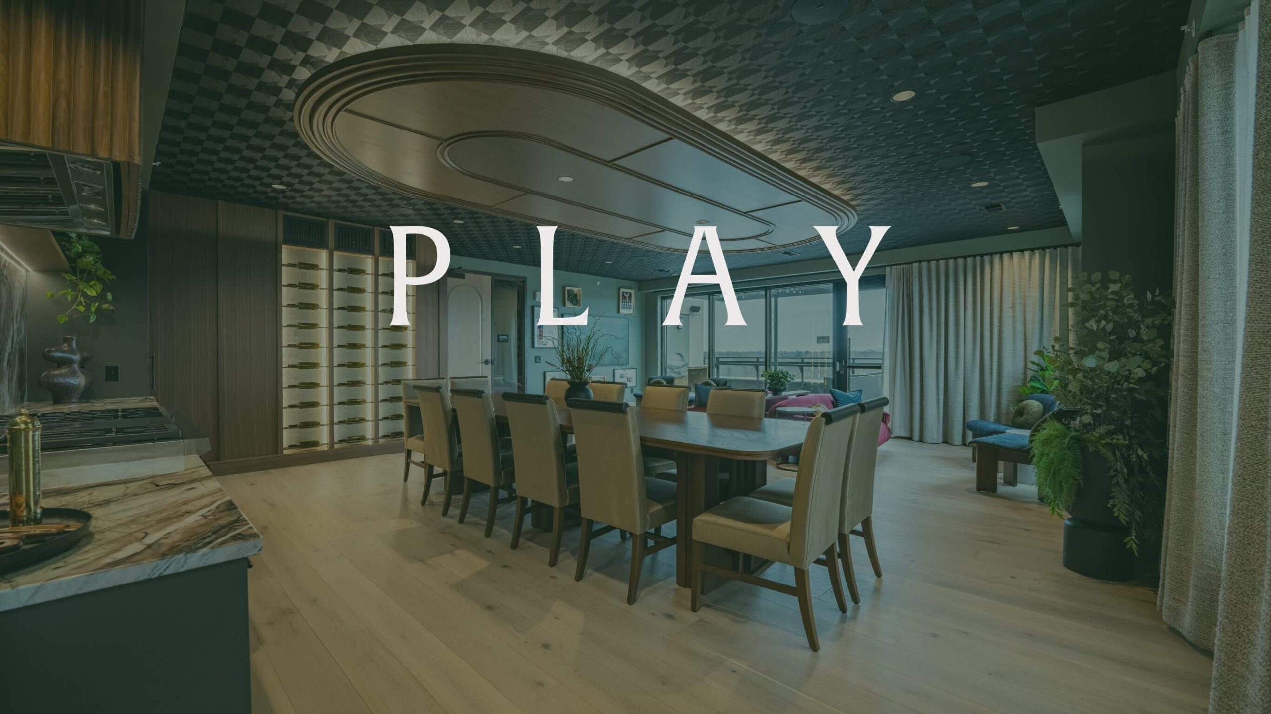 image of community room with the word "play" overlayed on top.
